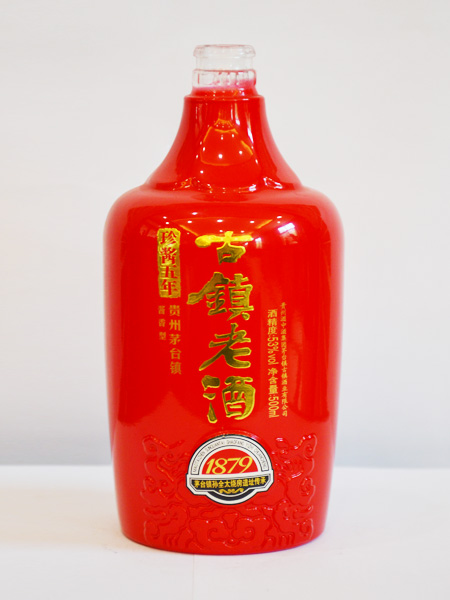 赤水个性高白玻璃酒瓶定制